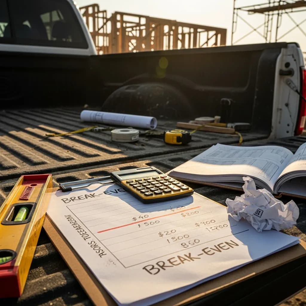 How to Calculate Your Break-Even Point as a Contractor — cover image